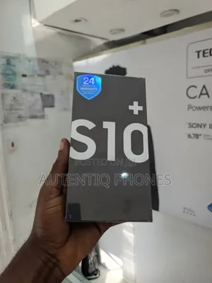 New Samsung Galaxy S10 Plus 128 GB Black