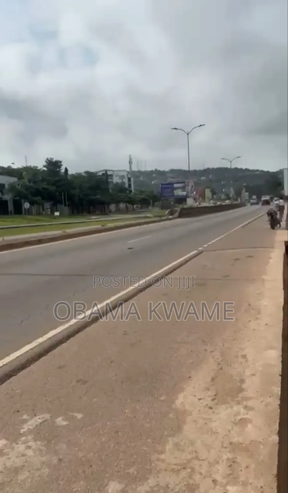 Roadside 1 Acre of Land for Sale at Oyarifa