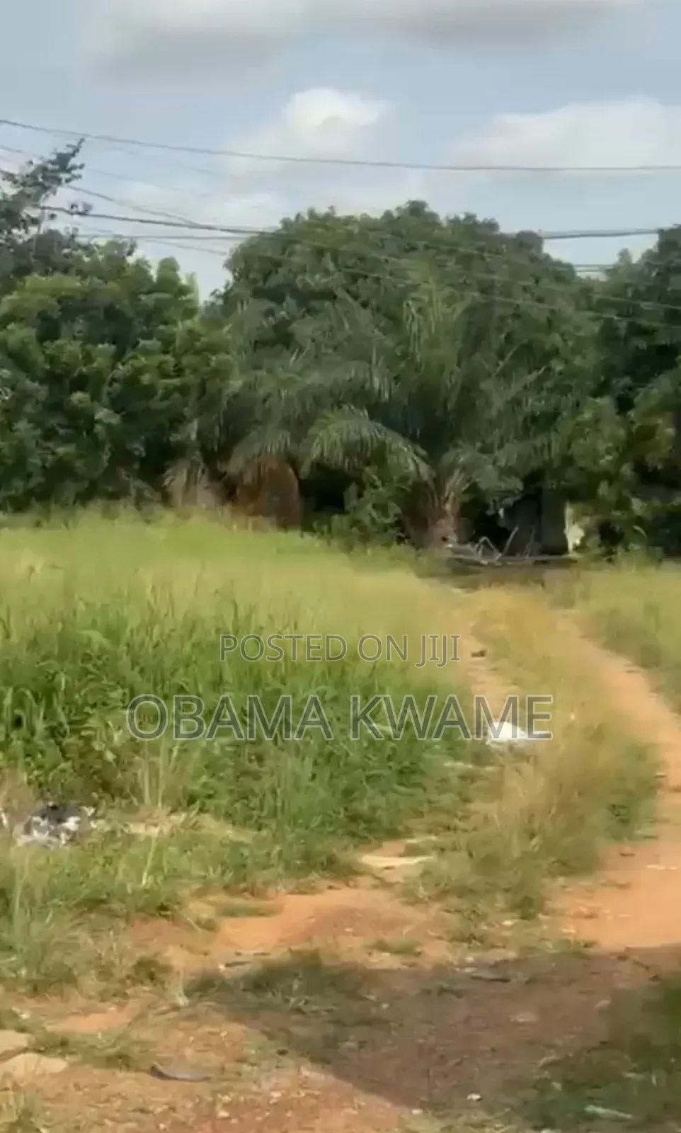 Roadside 1 Acre of Land for Sale at Oyarifa