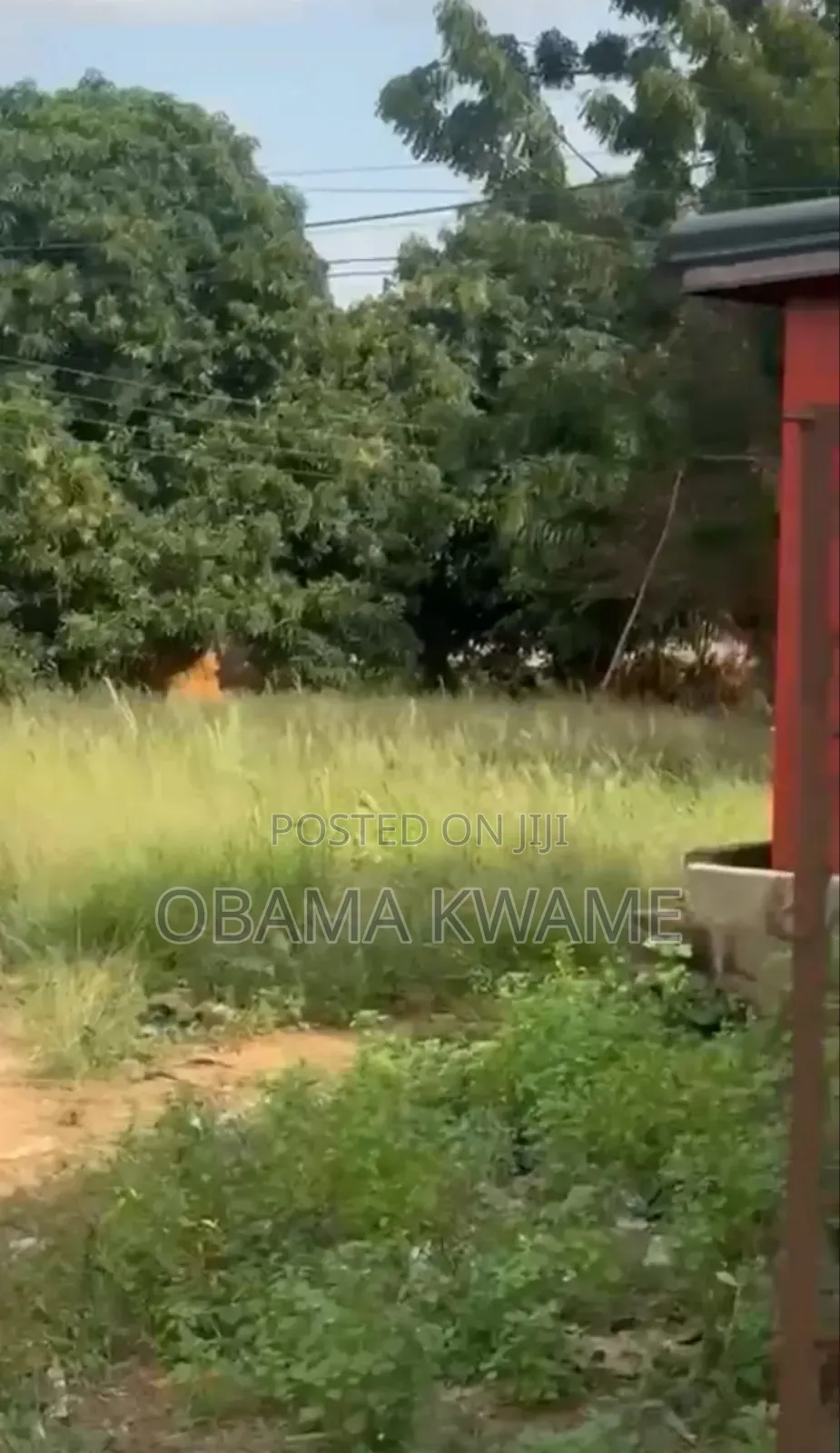 Roadside 1 Acre of Land for Sale at Oyarifa