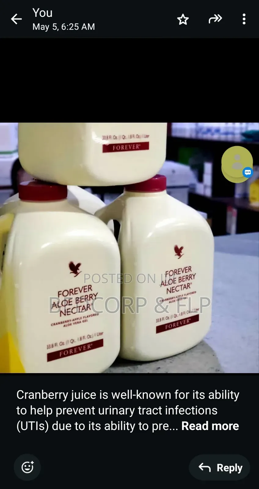 Fl4 Forever Aloe Berry Nectar
