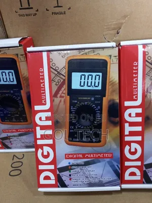 Digital Multimeter Dt9205a Voltage Meter With Battery
