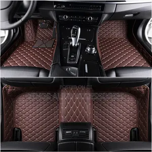 Brown Quality Foreign Leather Floor Mat