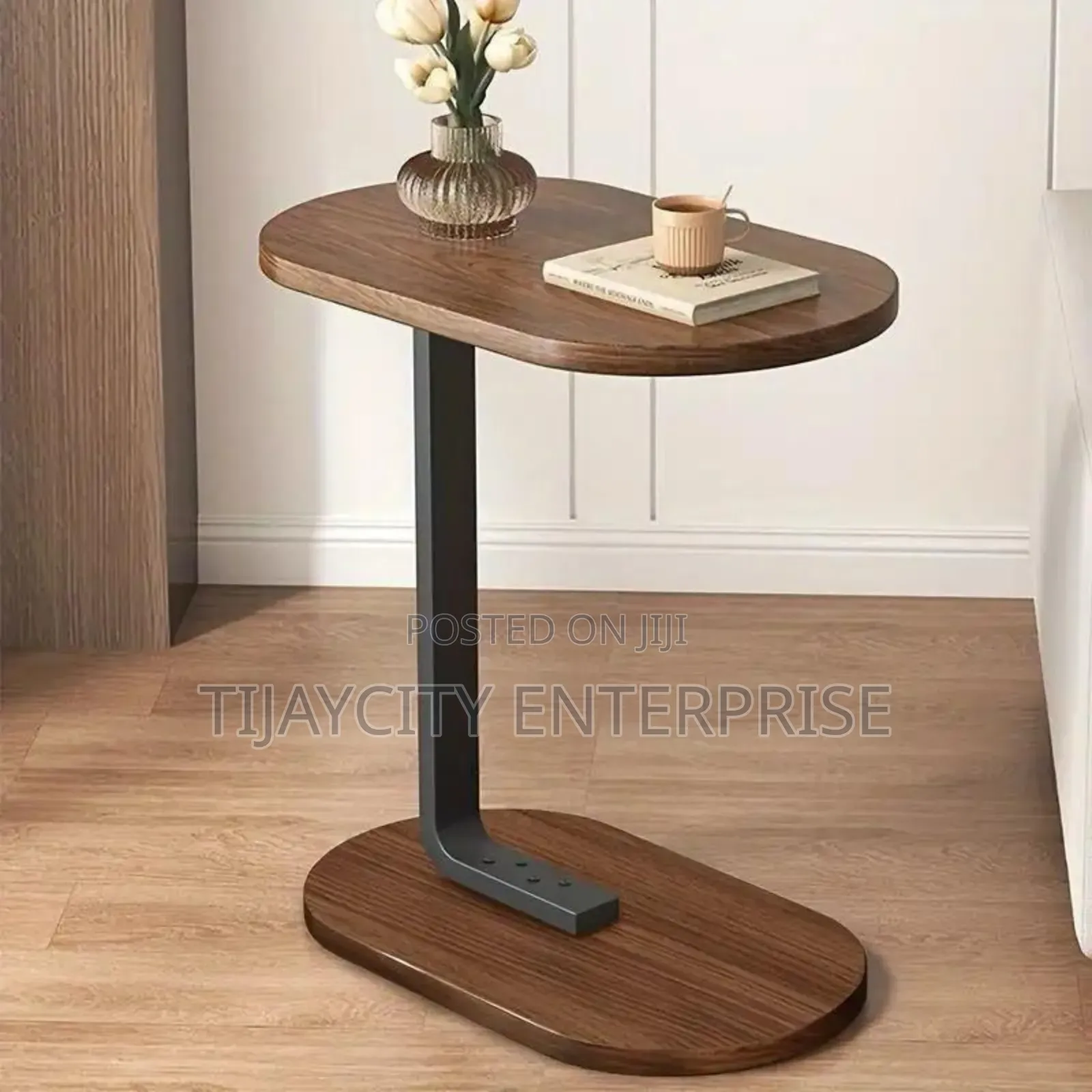 C-shaped Side Table
