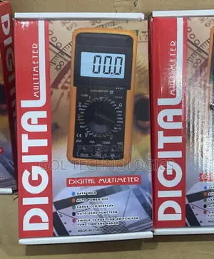 Digital Multimeter Dt9205a Voltage Meter With Battery