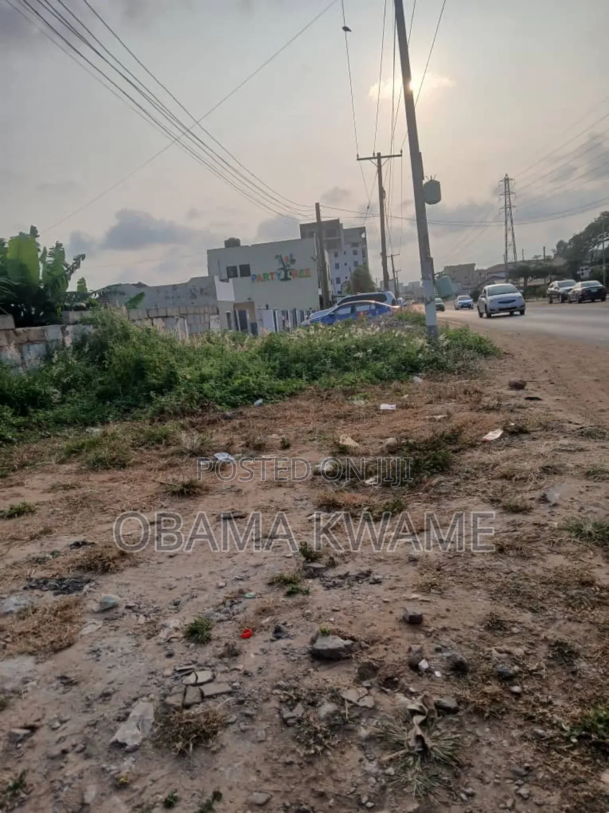 Roadside Titled One Quarter Plot for Sale at East Legon Around Ars