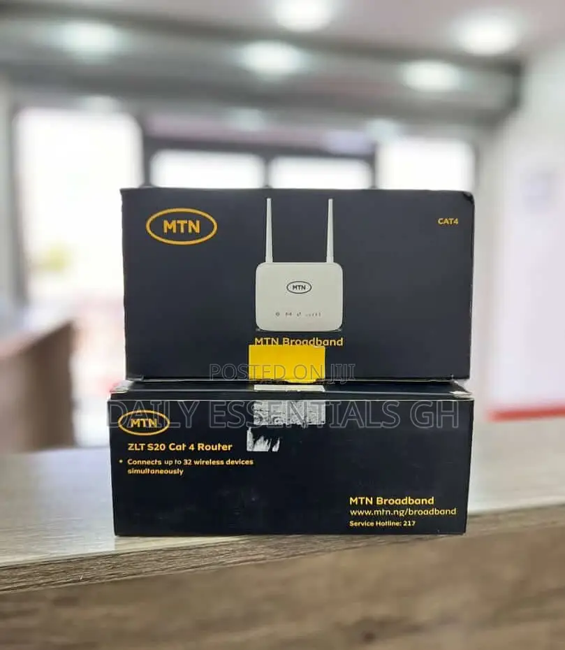 Unlocked MTN 4g Lte Router – Works With All MTN Sims