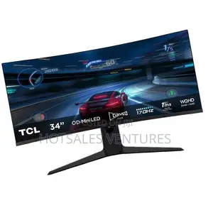 Quality TCL 34 Inch Ultra Wide QHD Mini-Led Gaming Monitor - 34r83q