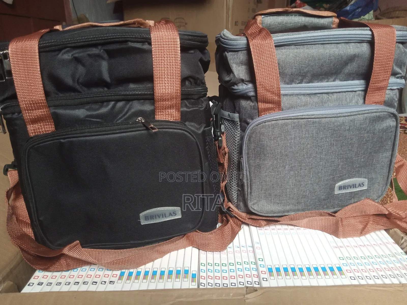 Double Sided Insulated Lunch Bag