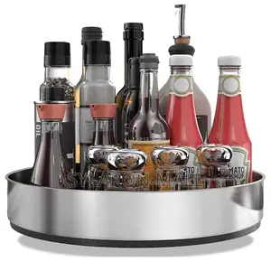 360° Rotating Storage Tray – Multi-Purpose Organizer