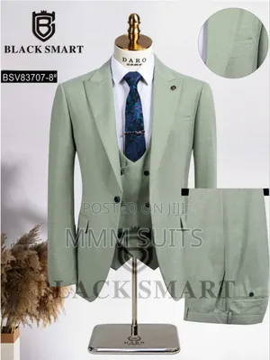 Quality Official 3-Piece Turkish Daro Men Suit in Lemon Green