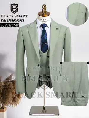 Quality Official 3-Piece Turkish Daro Men Suit in Lemon Green