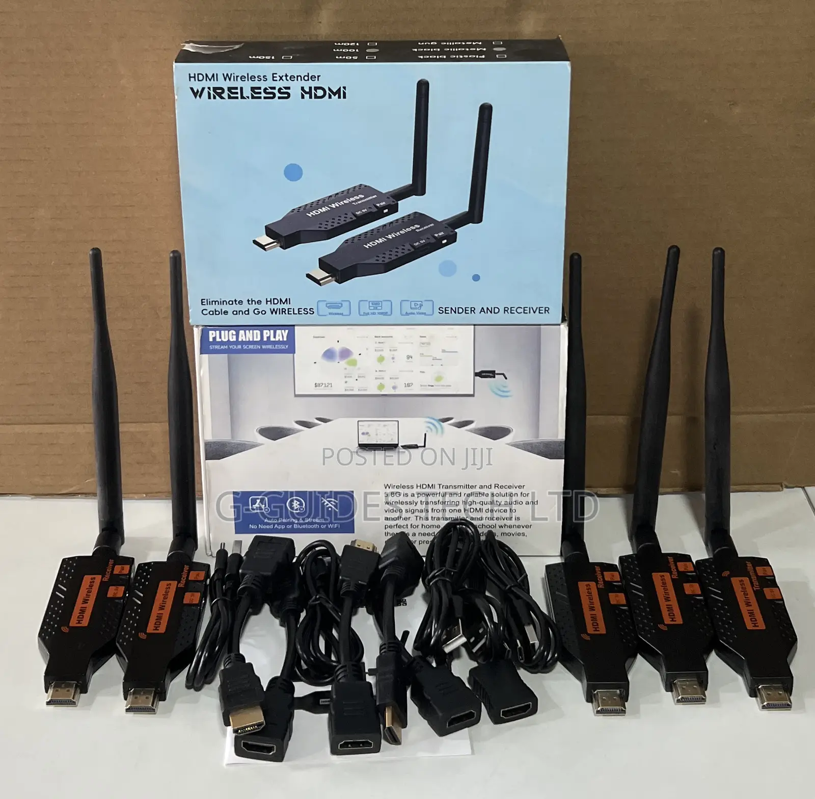 150m Hdmi Wireless Extender 1-Transmitter 4-Receiver (1-to-4)