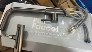 Quality Chrome Kitchen Waterfall Pull Out Faucet/Tap Mixer ( Hot/Cold)