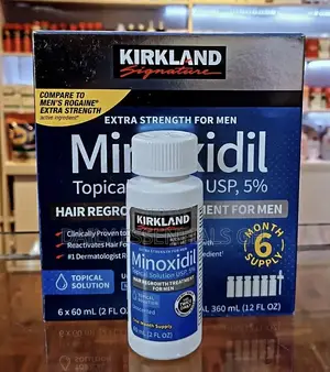 Kirkland Minoxidil 5% Topical Solution for Baldness Treatment