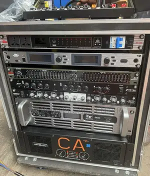 Fully Loaded Amplifier Rack