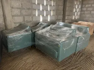 Set of Premium Leather Sofa Chairs