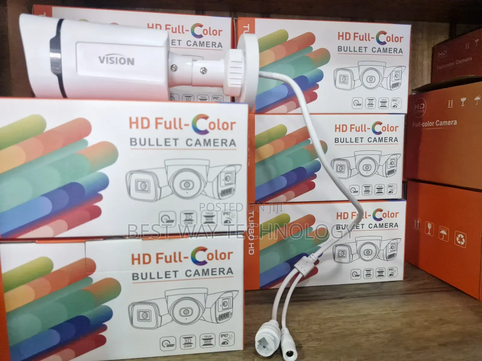 5mp Ip Outdoor Camara Full Colour With Voice