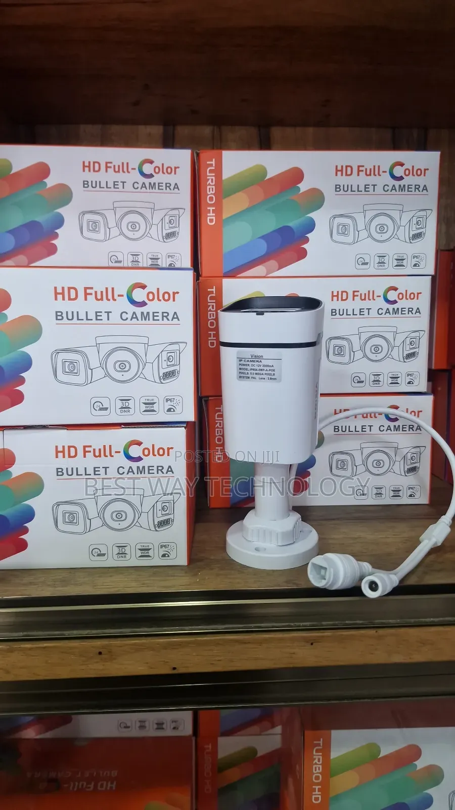 5mp Ip Outdoor Camara Full Colour With Voice