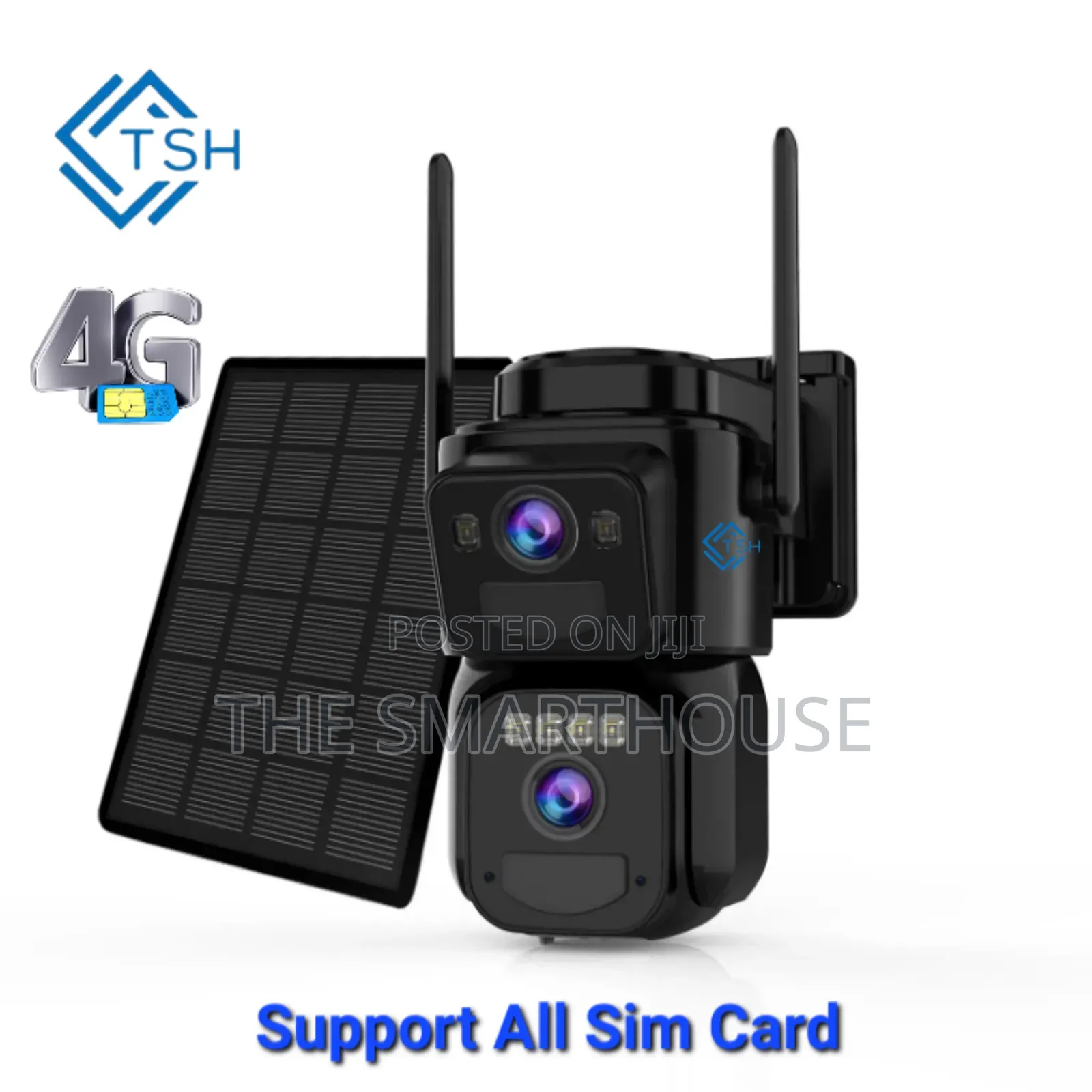 Smart Solar 4g Dual CCTV Camera (All Sim Card)