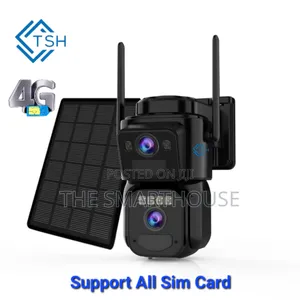 Smart Solar 4g Dual CCTV Camera (All Sim Card)