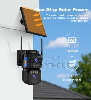 Smart Solar 4g Dual CCTV Camera (All Sim Card)