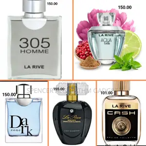 La Rive/ Lady Diamond/ Cash/Dark Unisex Perfumes