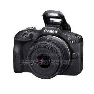 Canon Eos R100 With Rf-s 18-45 Mm Lens 4k Uhd 24.1mp Black
