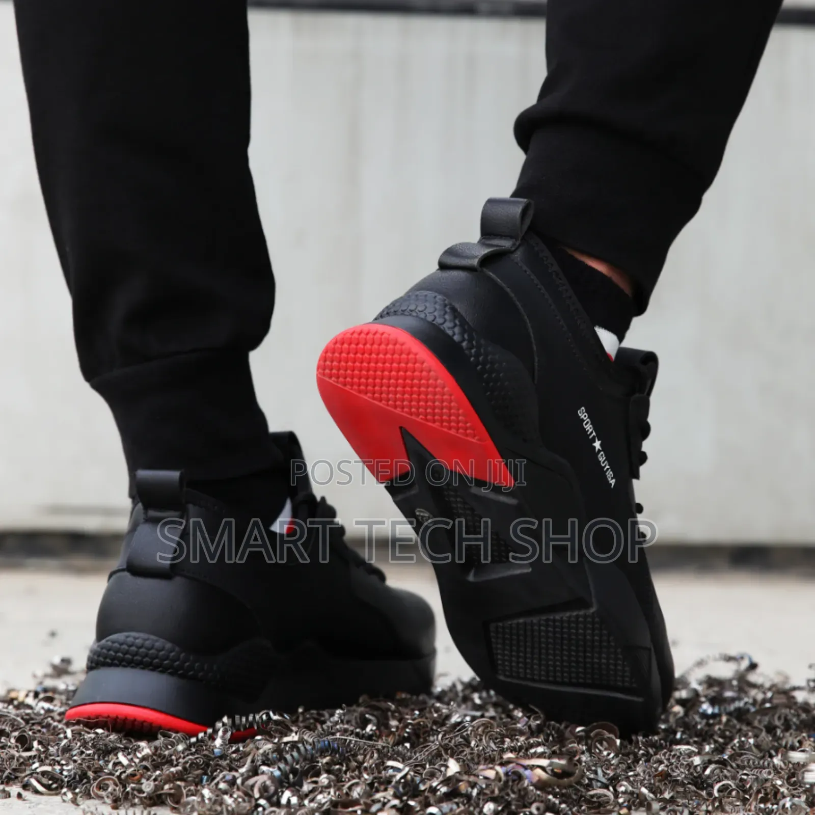 Men's Casual Lightweight Breathable With Anti Impact Steel Toe