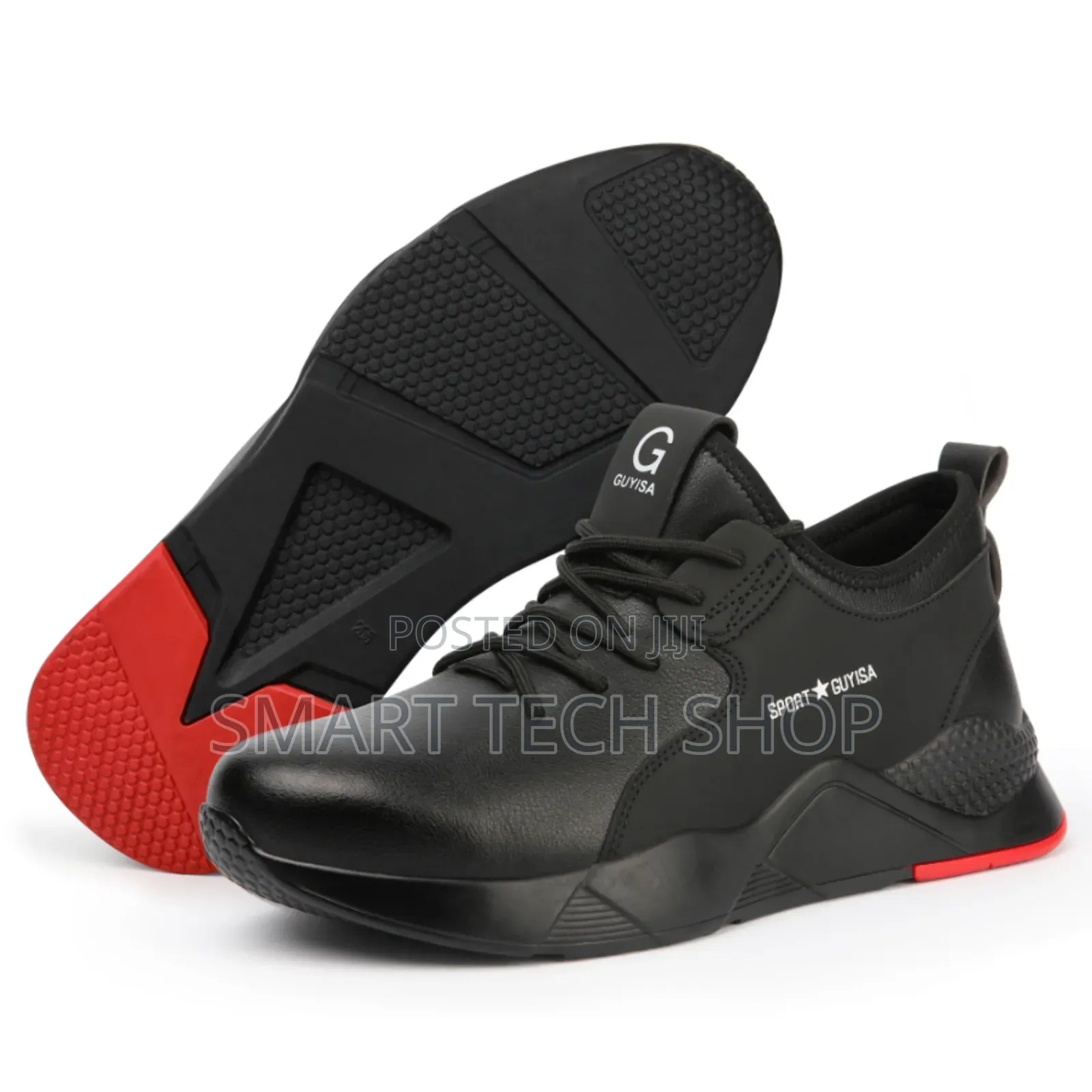 Men's Casual Lightweight Breathable With Anti Impact Steel Toe