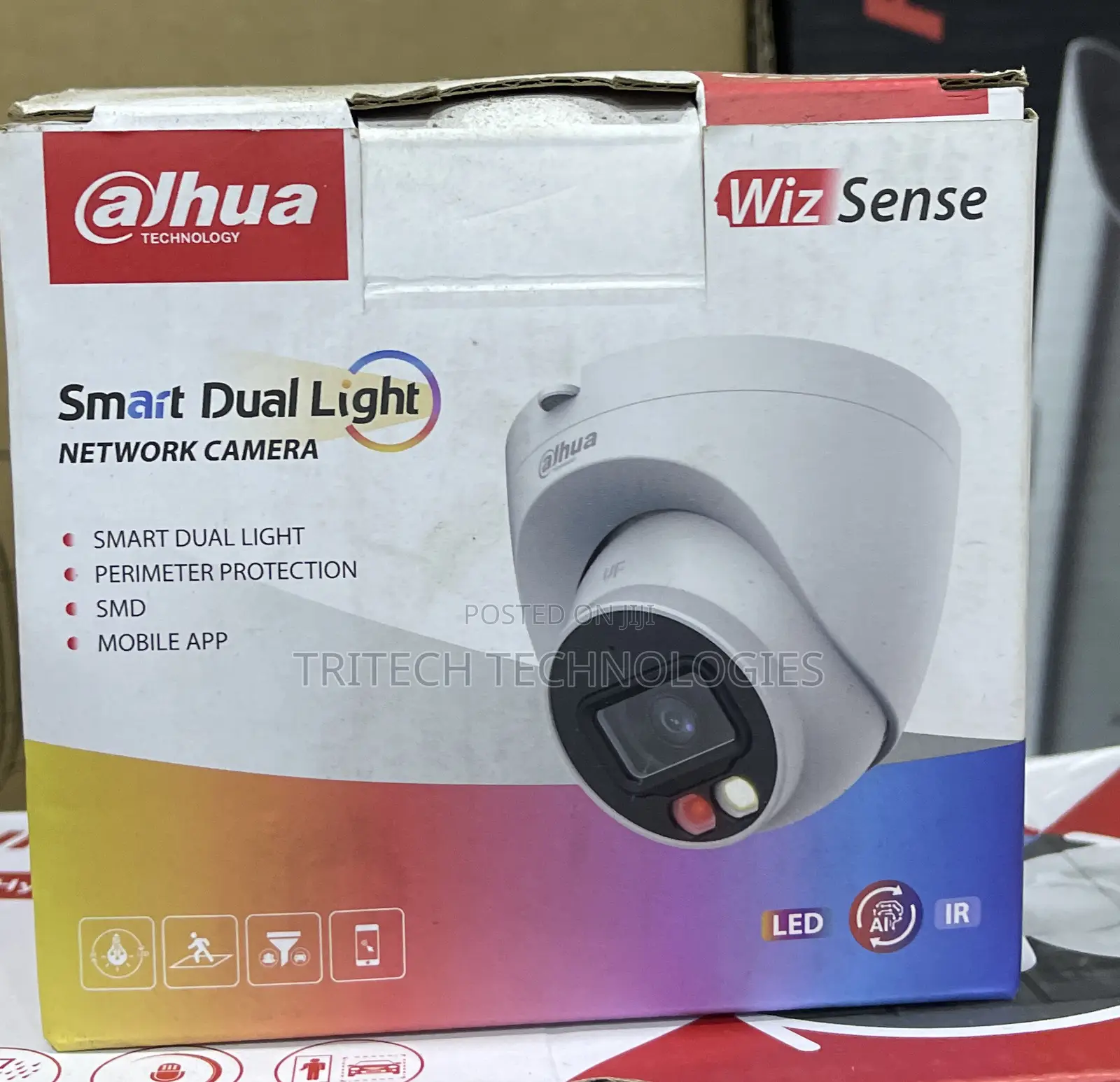 Ipc-Hdw2449t-S-Il 4mp Smart Dual Light Indoor Wizsense Ip Camera