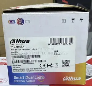 Ipc-Hdw2449t-S-Il 4mp Smart Dual Light Indoor Wizsense Ip Camera