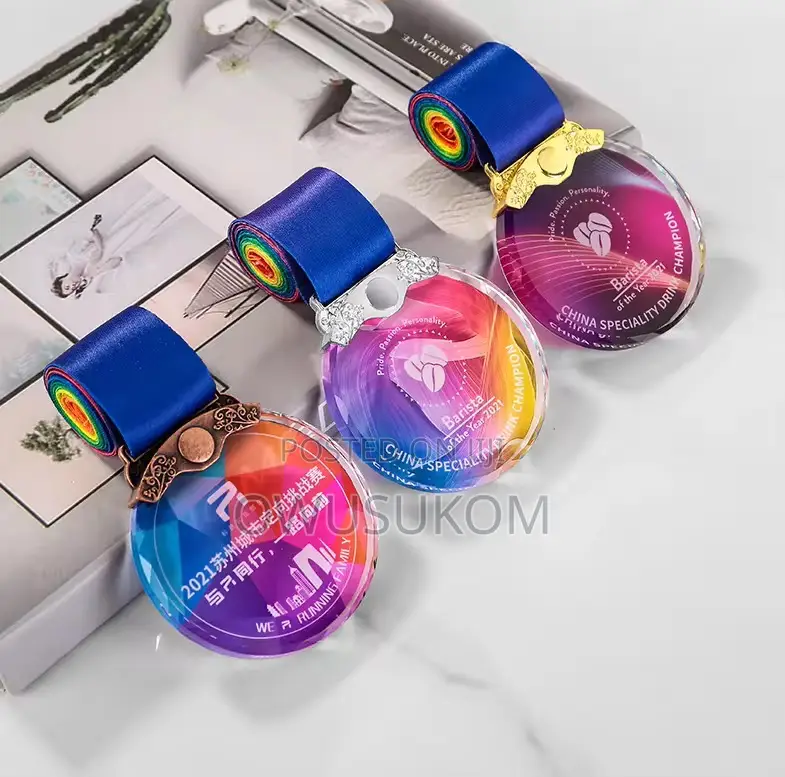 Transparent Award Medals