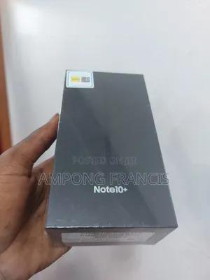 New Samsung Galaxy Note 10 Plus 5G 512 GB Black