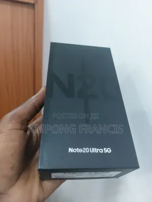 New Samsung Galaxy Note 20 Ultra 5G 256 GB Black
