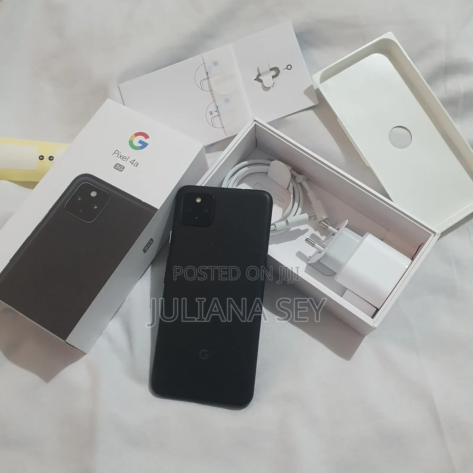 New Google Pixel 4a 5G 128 GB Black