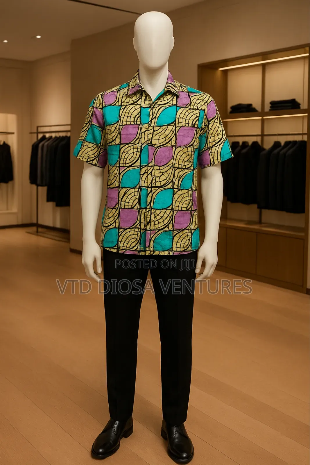 Stylish African Print Shirts for Men