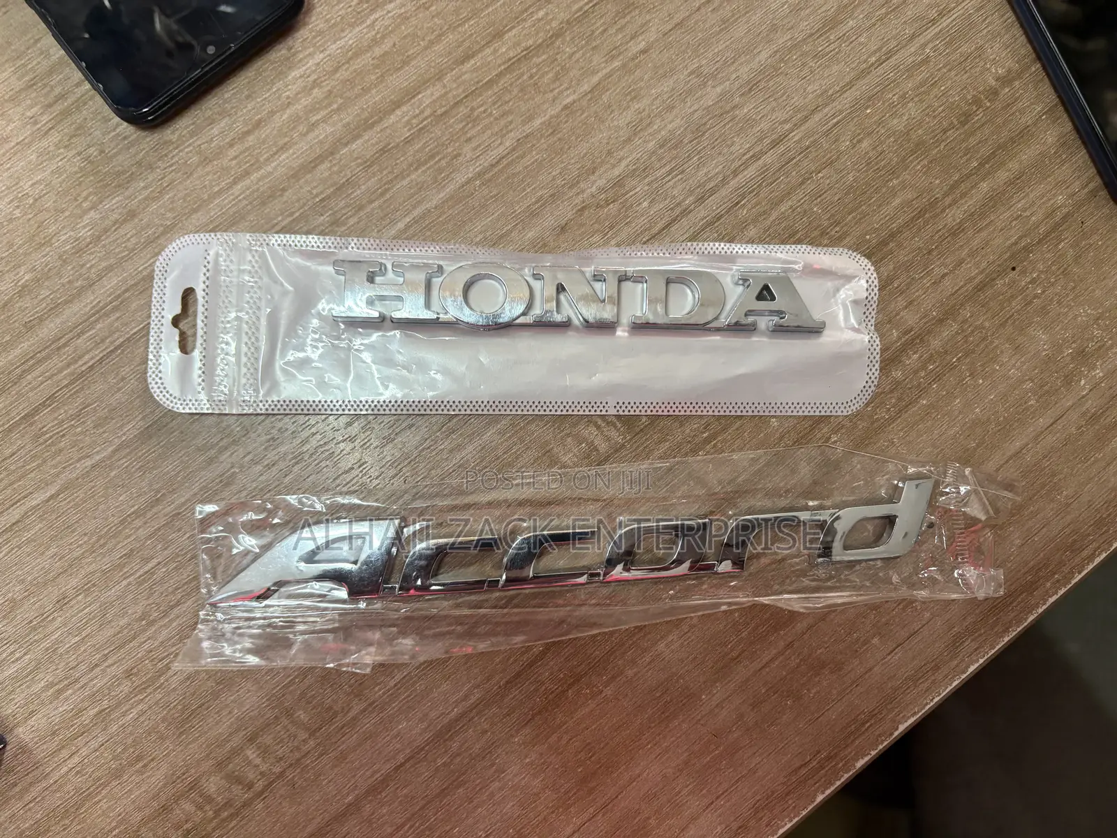 Honda Accord Writing
