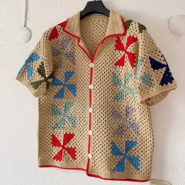 Unisex Crochet Shirt