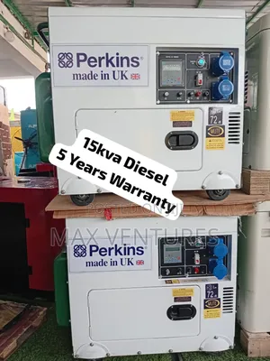 Power Luxury 16500watts Perkins 15kva Diesel Generator Silent 15kva