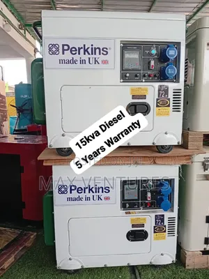 Luxuryoffices Perkins 15kva Diesel 16500watts Generator Silent Power