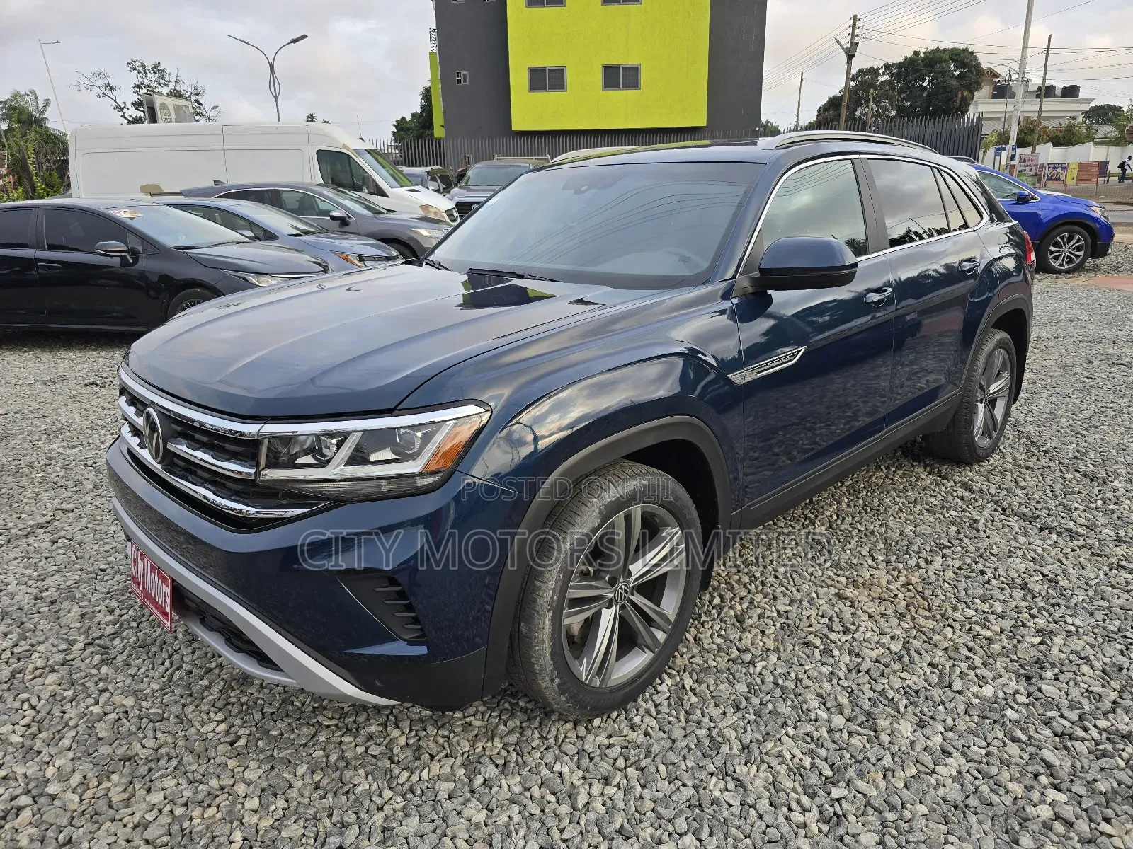 Volkswagen Atlas SEL R-Line 4Motion 2020 Blue