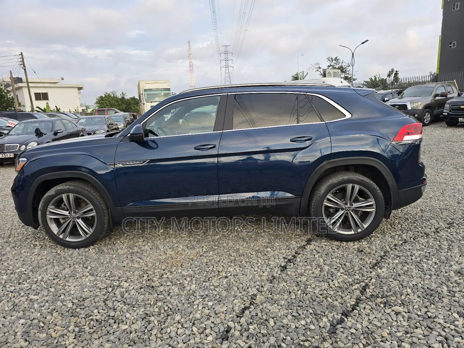 Volkswagen Atlas SEL R-Line 4Motion 2020 Blue