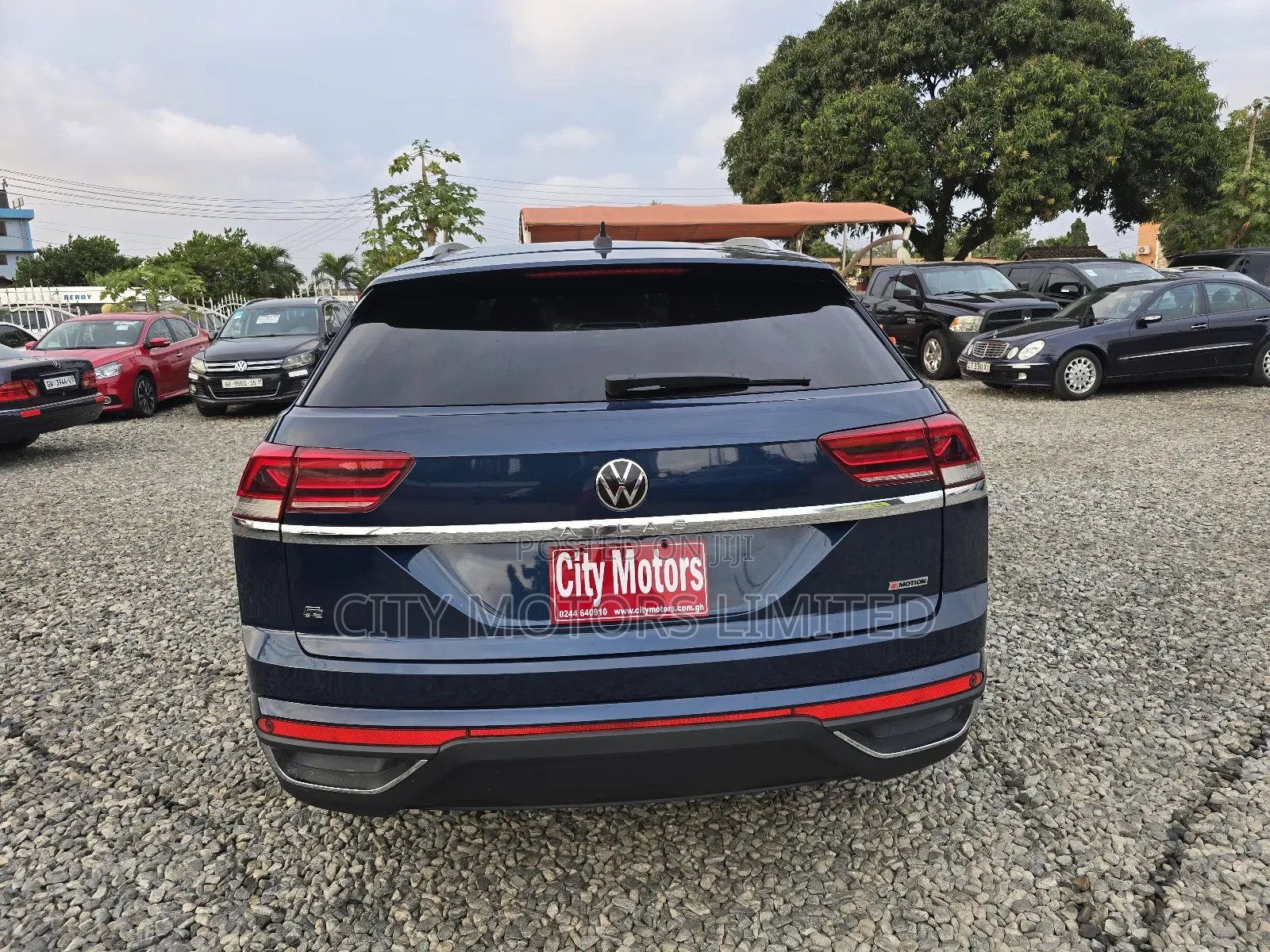 Volkswagen Atlas SEL R-Line 4Motion 2020 Blue