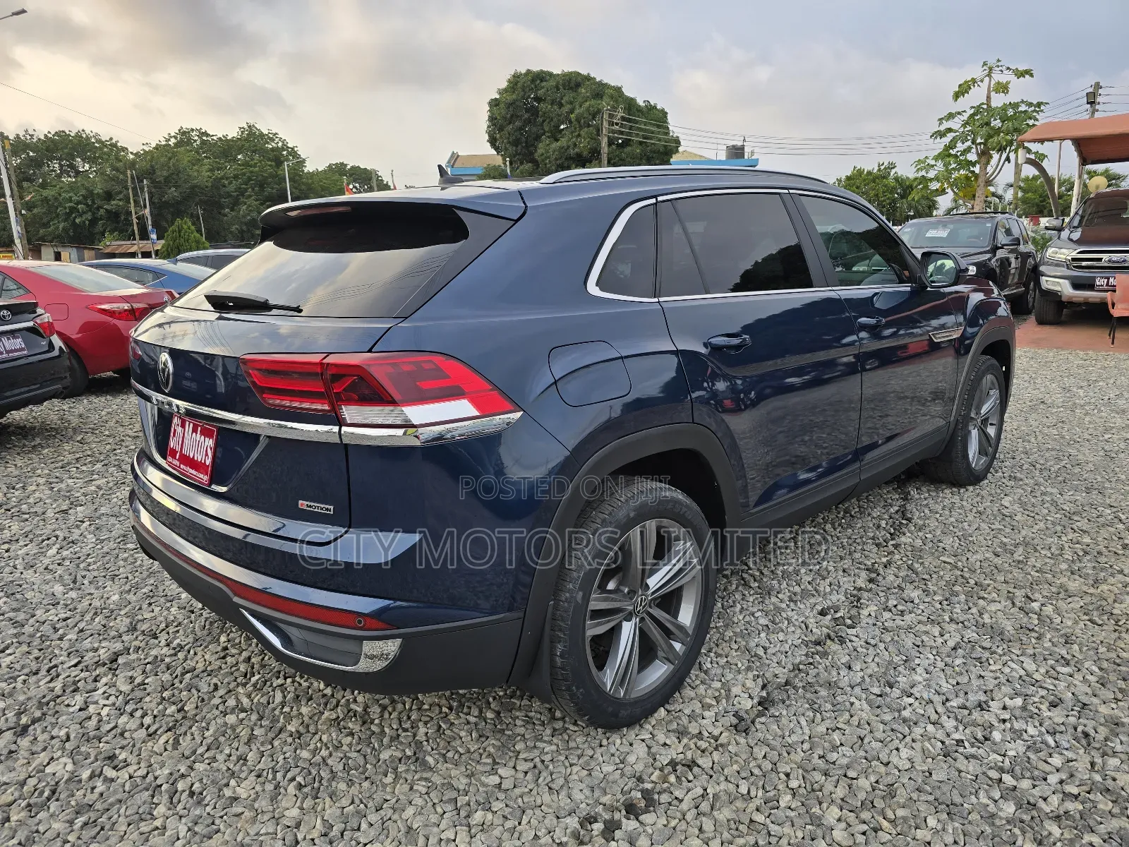 Volkswagen Atlas SEL R-Line 4Motion 2020 Blue