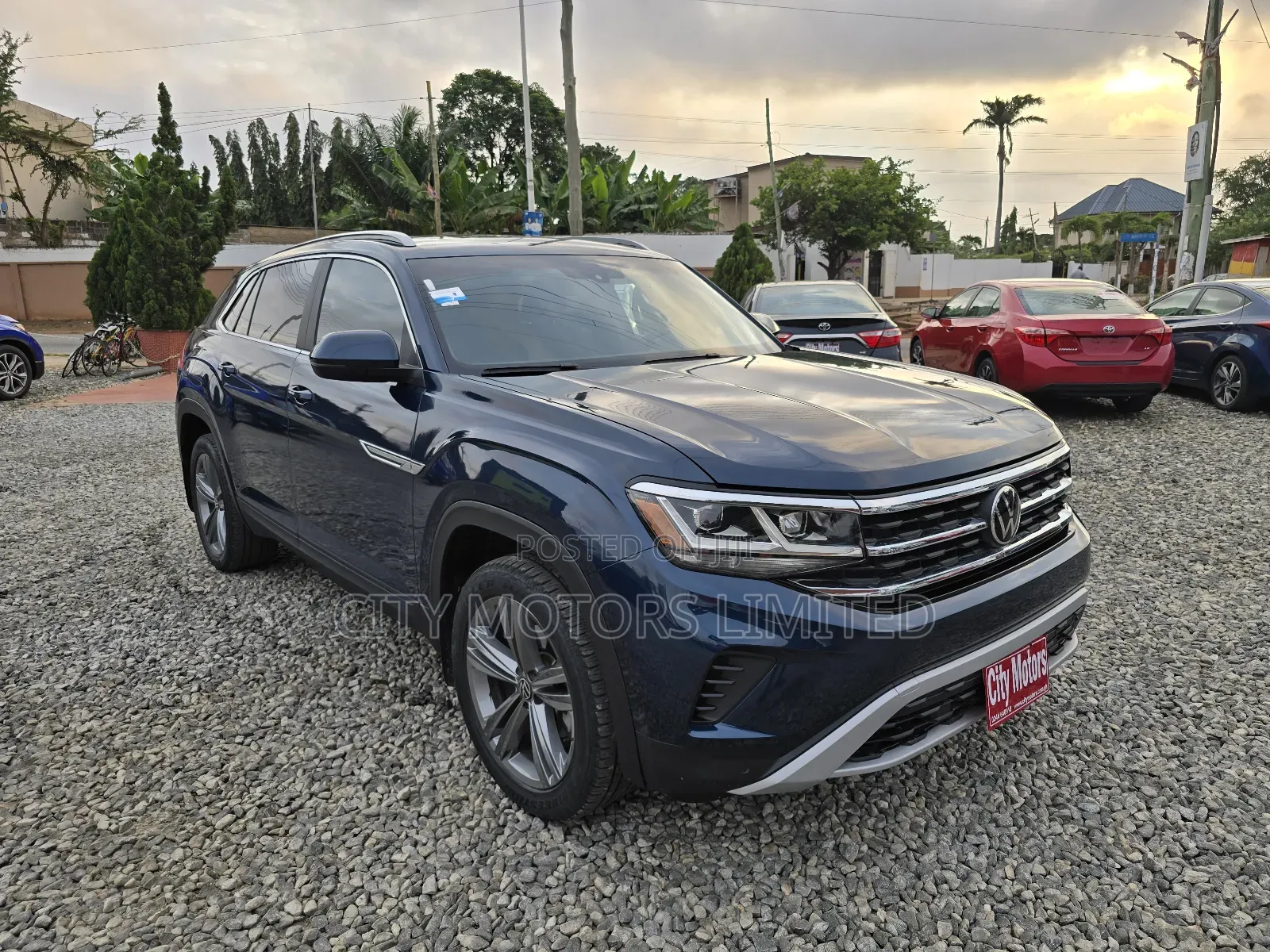 Volkswagen Atlas SEL R-Line 4Motion 2020 Blue