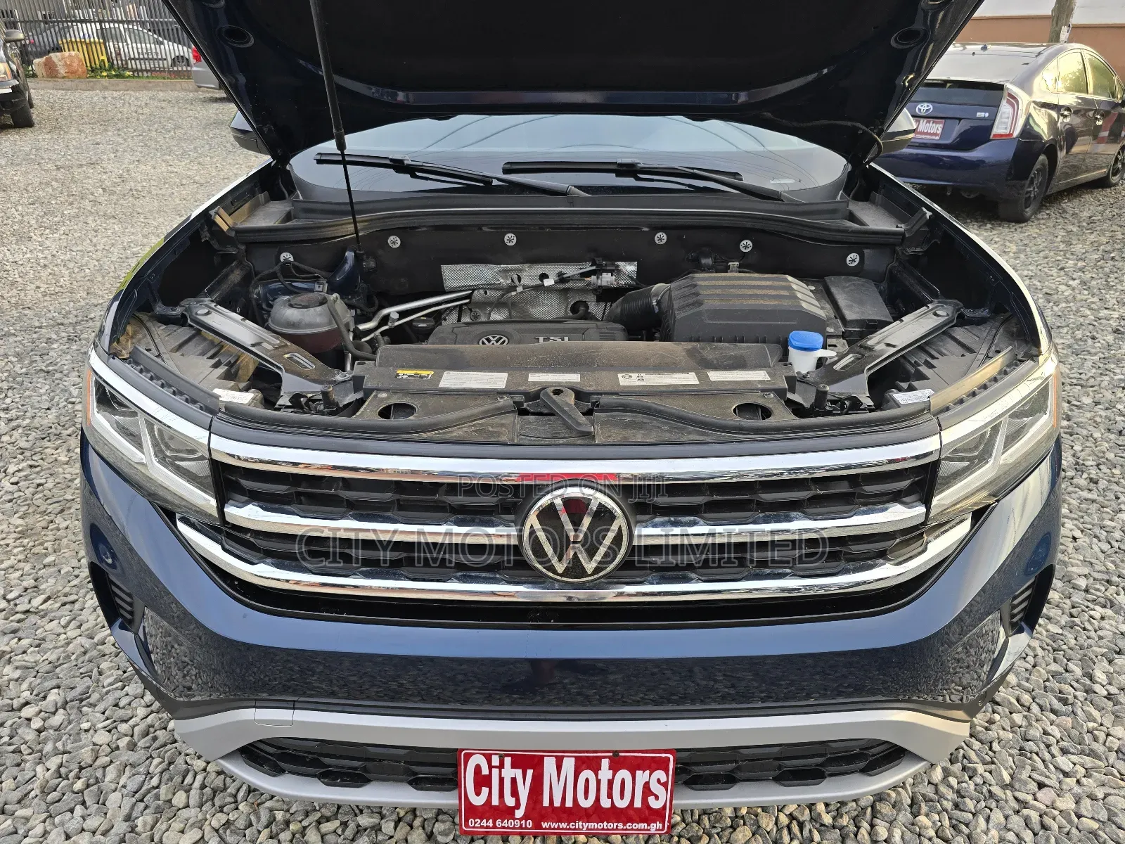 Volkswagen Atlas SEL R-Line 4Motion 2020 Blue