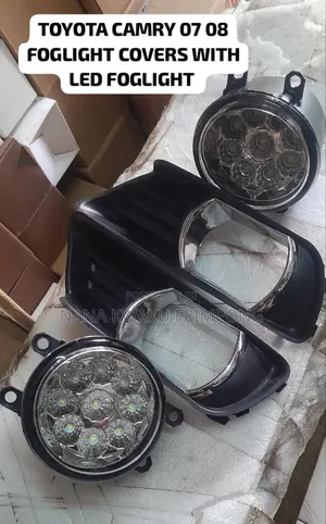 Toyota Camry 07 08 Foglight Covers With Led Foglight Available