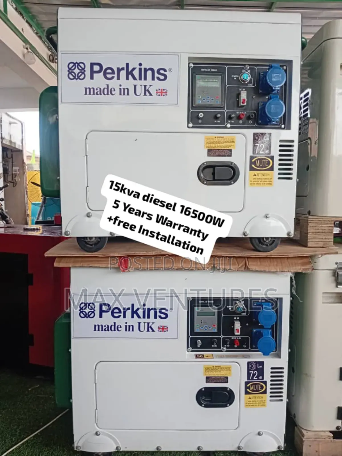 Perkins 15kva Diesel Silent Generator Silent 16500watt Keystart Manual