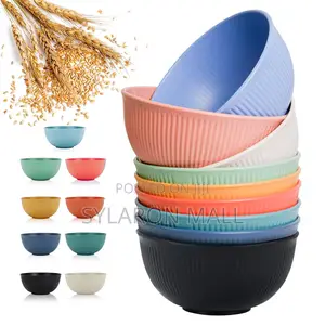 9-Piece Eco-Friendly Dessert Bowl Set – Microwave Safe